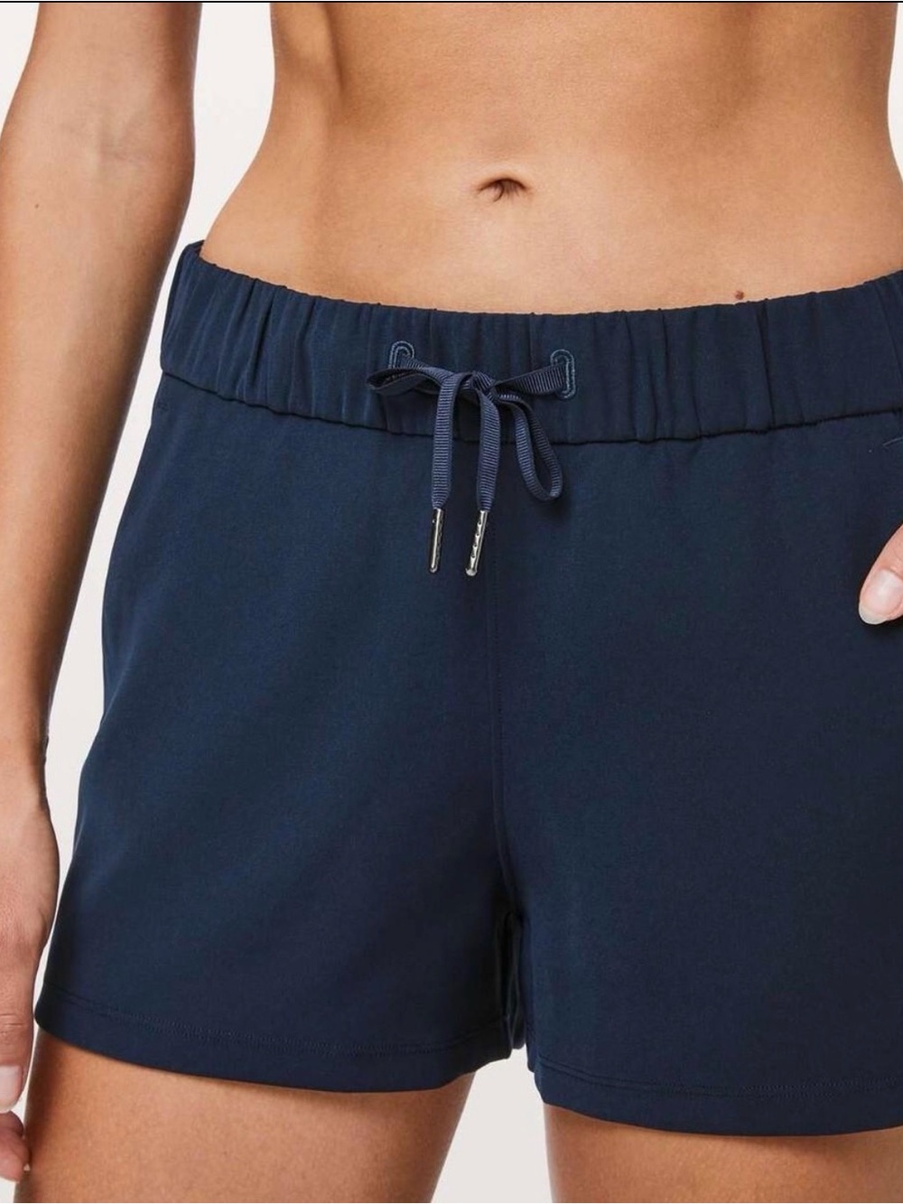 Lululemon On The Fly Shorts True Navy Size 6
